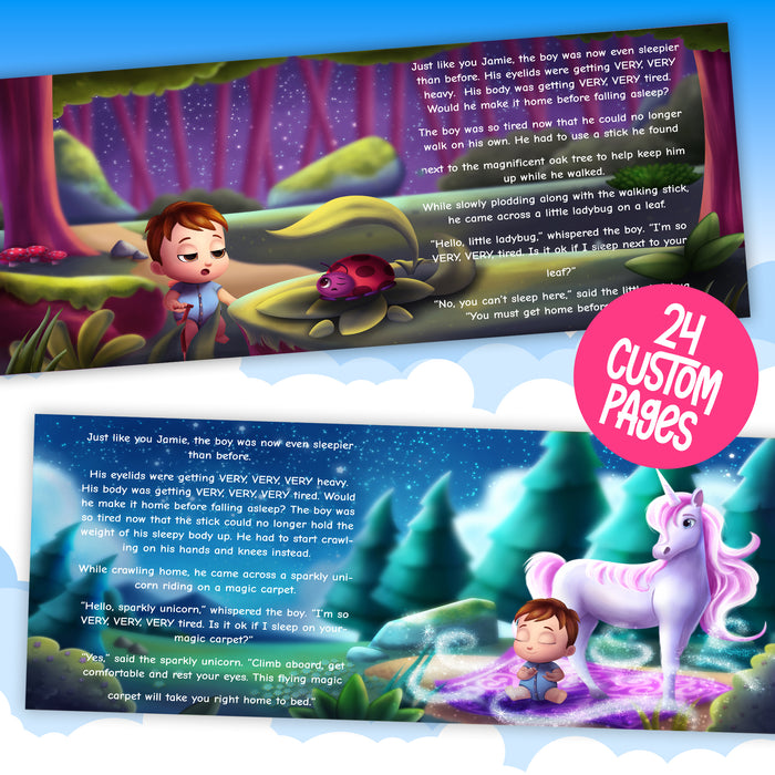 It's Bedtime Personalized Baby Book