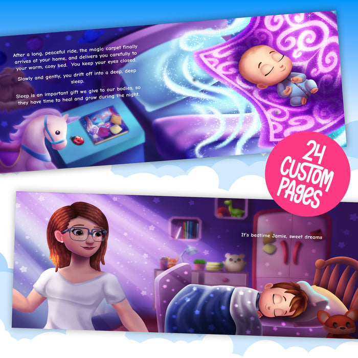 It's Bedtime Personalized Baby Book