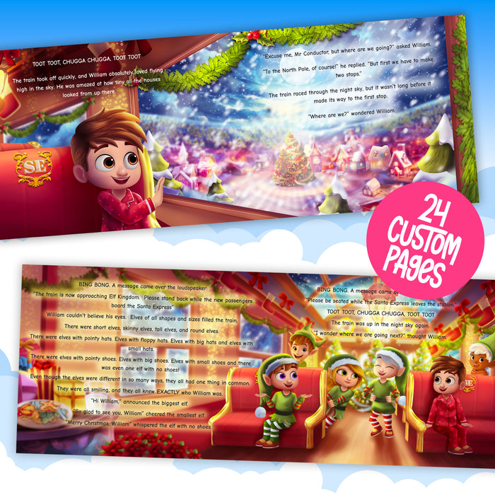 Santa Express Personalised Story Book