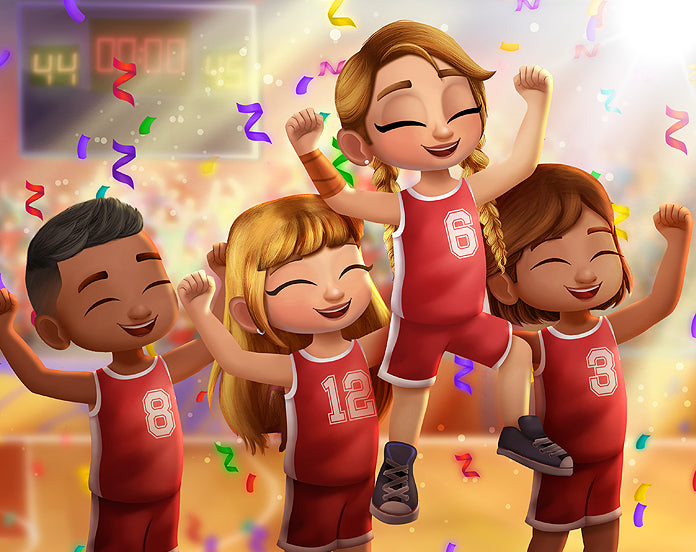 Shoot for the Stars with a Personalized Basketball Adventure