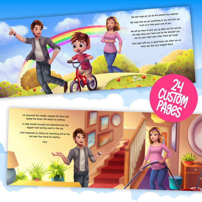 Welcome to the World Personalized Baby Girl Book