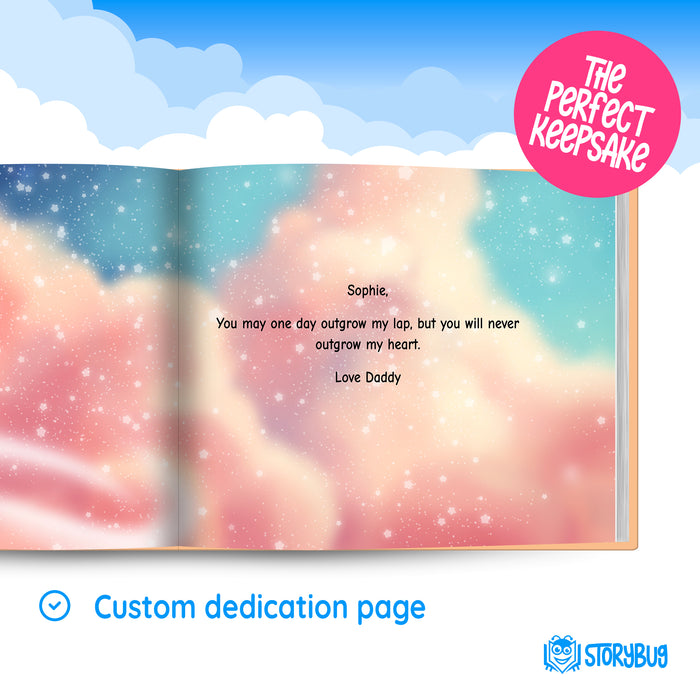 Magical Unicorn Custom Story Book gift dedication page