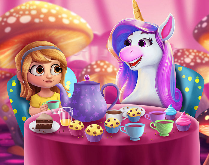 Personalized magical unicorn storybook gift for girls