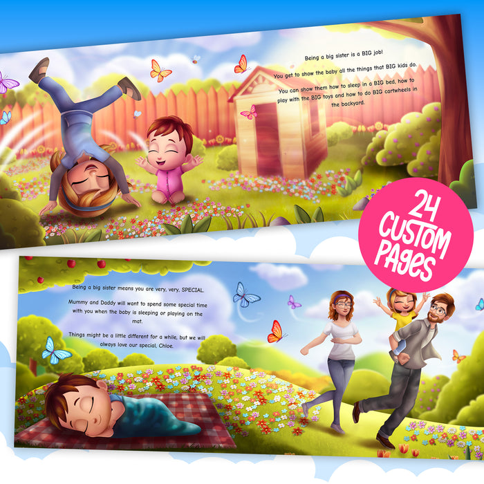 Big Sister Personalized Story Book