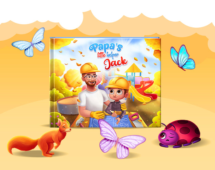 Fully Customised Book for Papa