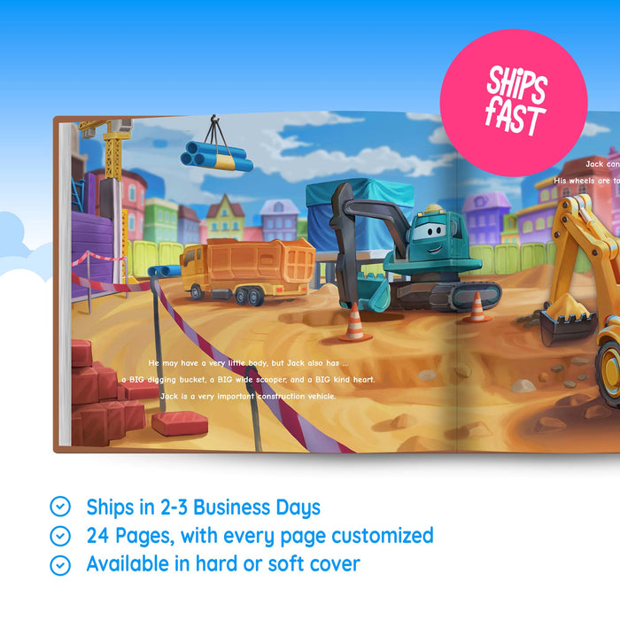 The Little Digger Personalized Story Book