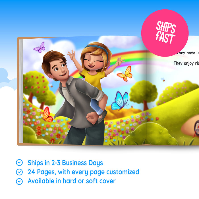 I love my Dad Personalised Story Book