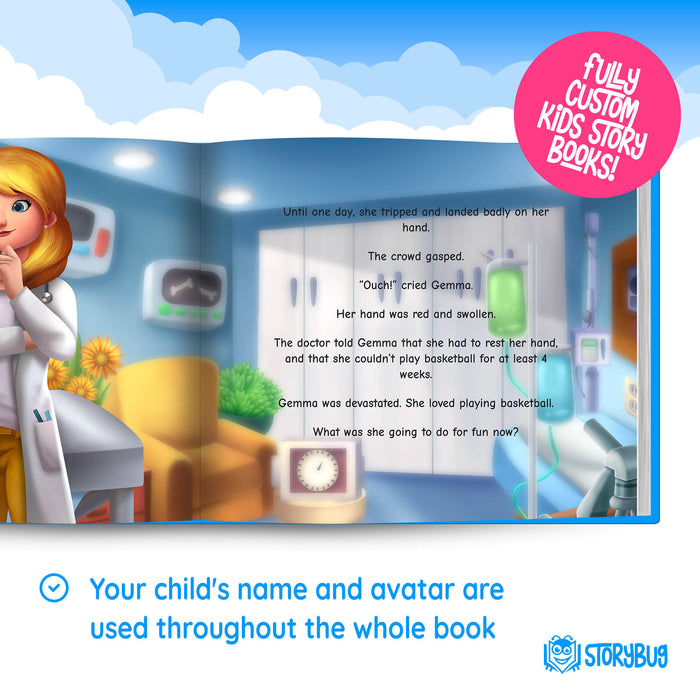 Basketball Star Personalized Story Book