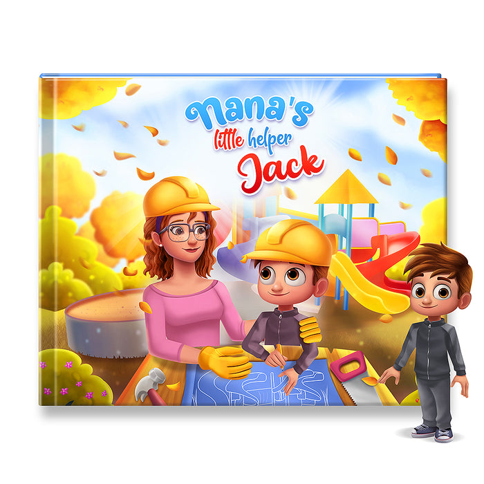 Nana's Little Helper Personalized Children's Book