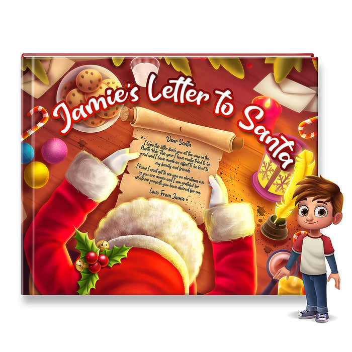 Letter to Santa Personalized Story Book