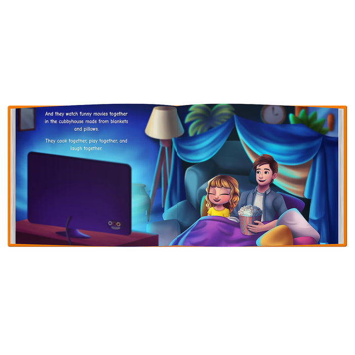 Papa's Little One Personalized Story Book