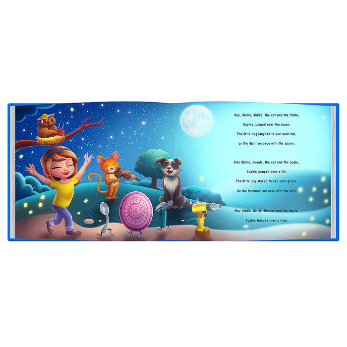 Nursery Rhymes Personalized Story Book For Baby