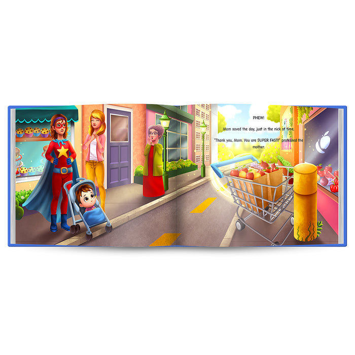 Mum is the Superhero Personalised Story Book