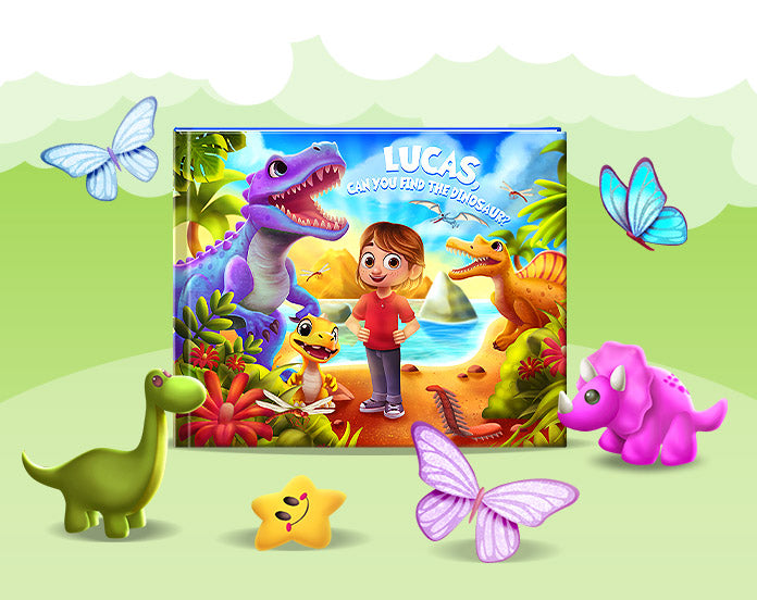 Dinosaur Personalized Childrens Book