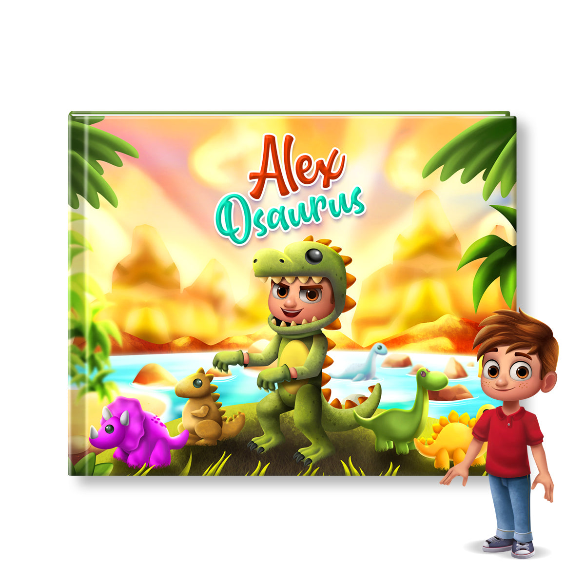 Personalized Dinosaur Childrens Book Story Bug personalized-dinosaur-childrens-book-story-bug