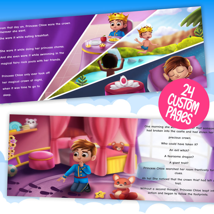 Little Prince Personalized Story Book for Boys