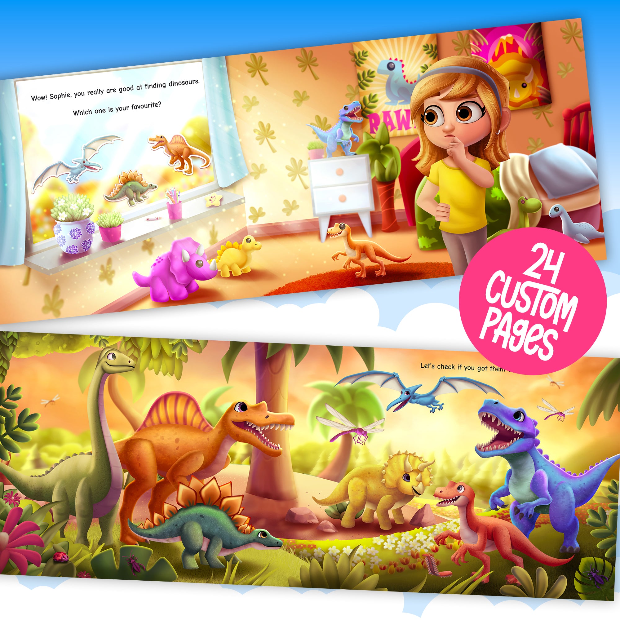 Personalized Look and Find Childrens Story Book 4