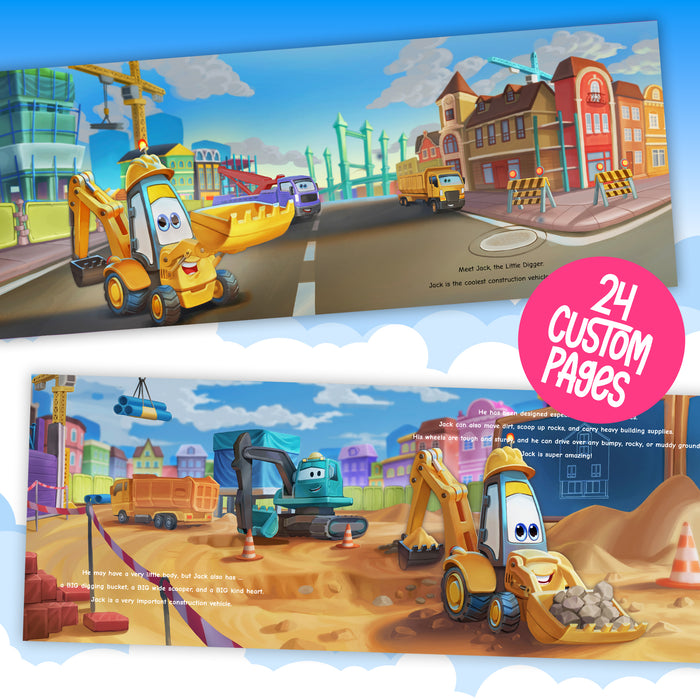 The Little Digger Personalised Story Book