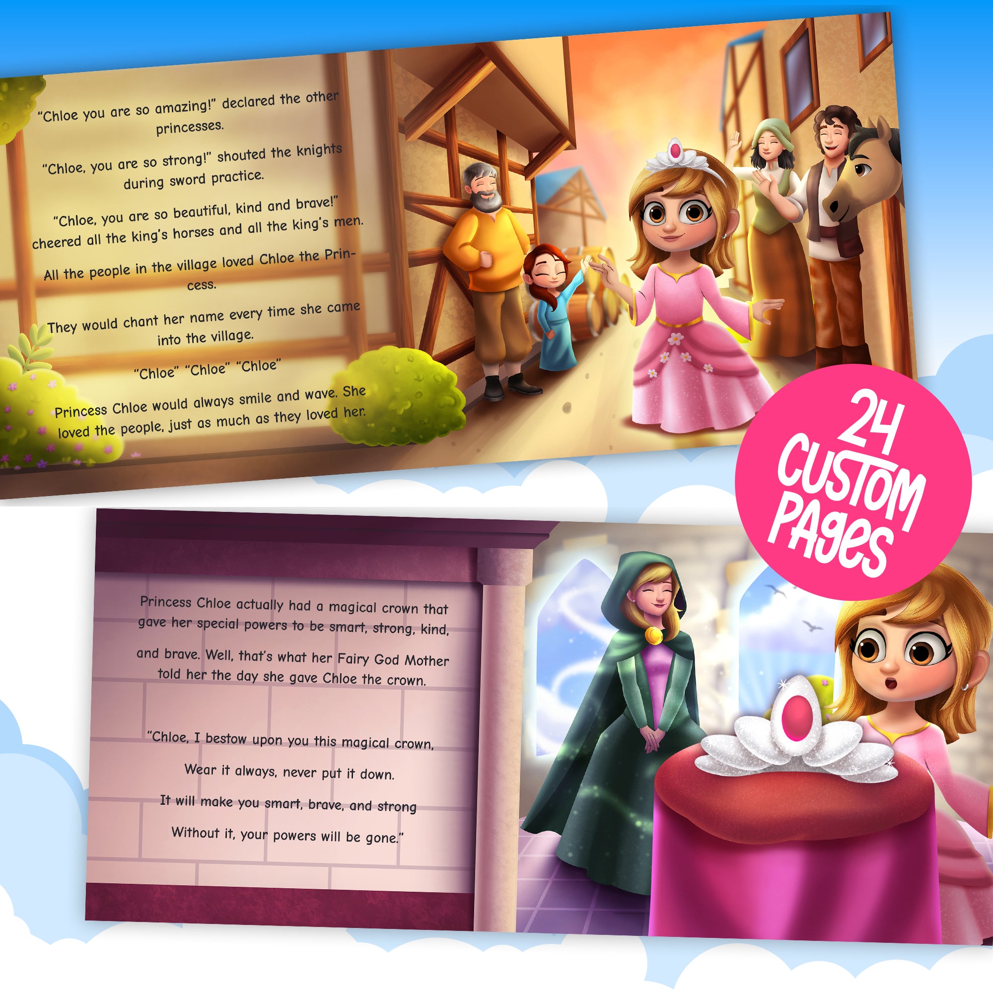 Personalized little princess storybook 5