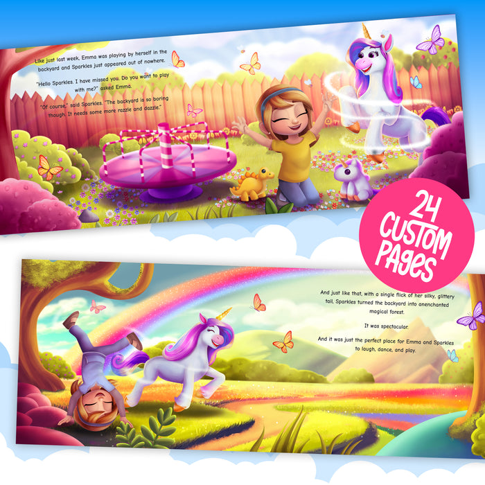 Magical Unicorn Personalized Story Book
