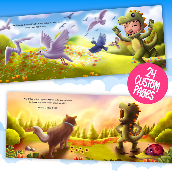 Dinosaur Personalized Story Book