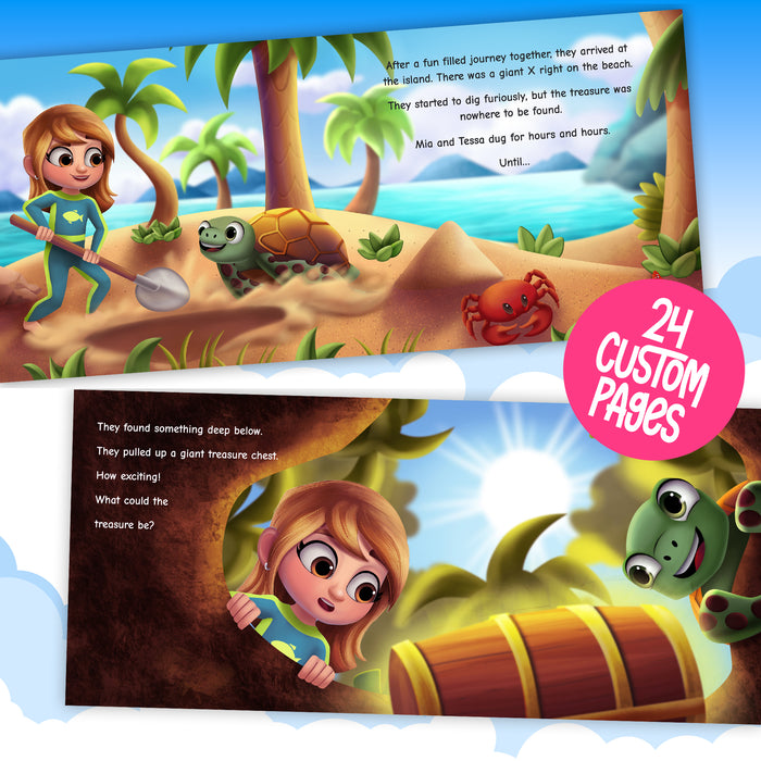 Magical Underwater Adventure Personalized Childrens Storybook