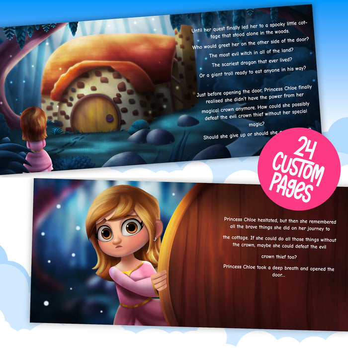 Little Princess Personalized Story Book for Girls