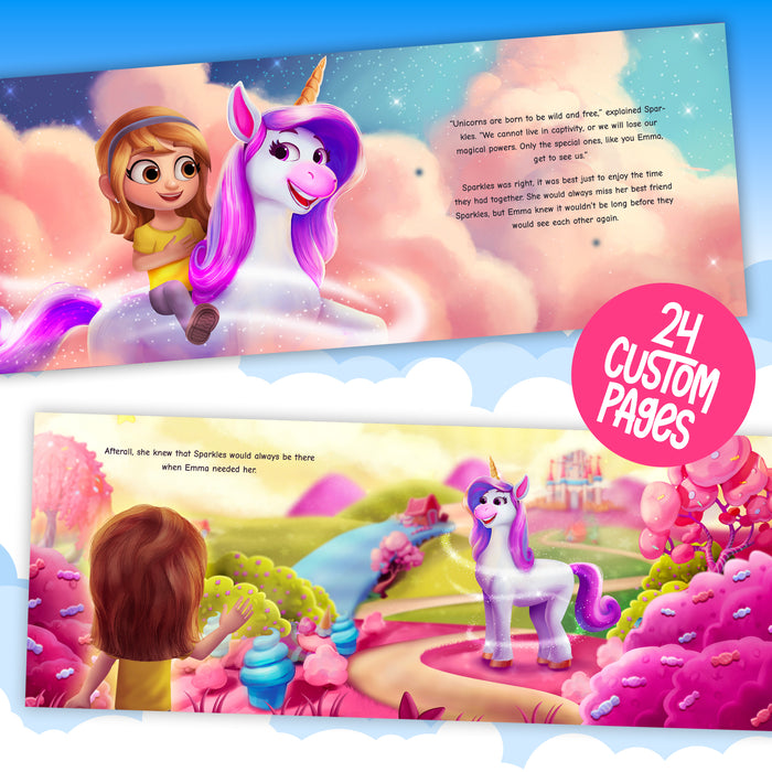 Magical Unicorn Personalised Story Book