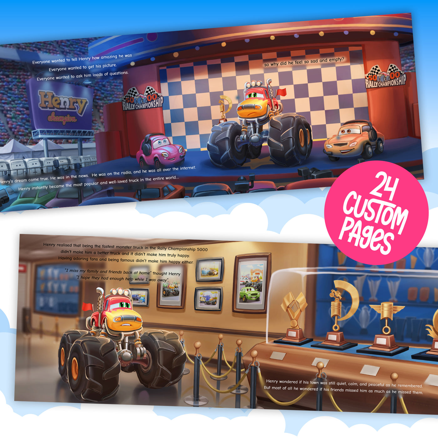Personalized monster truck children's book | Monster Truck Book — Story Bug