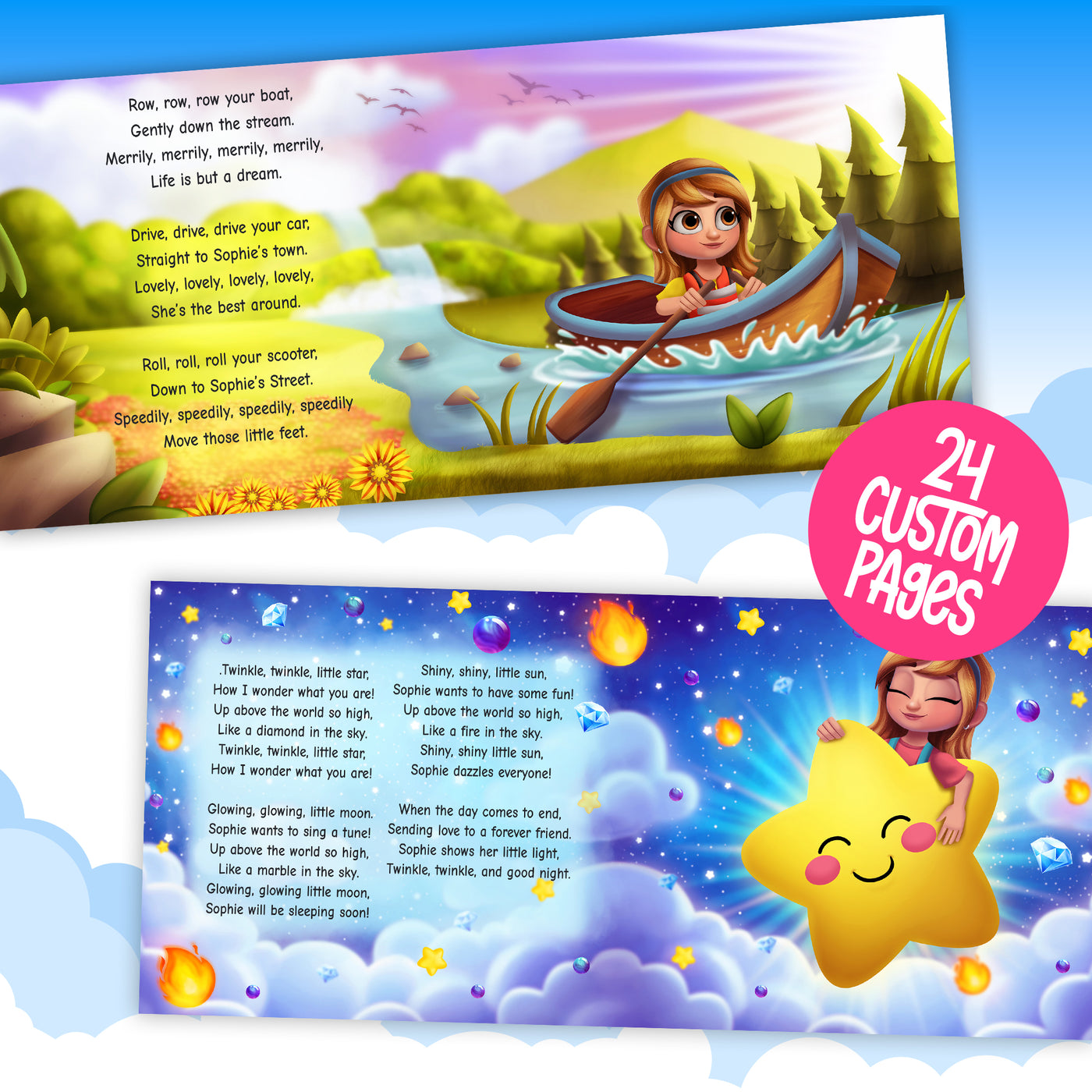 Personalized nursery rhymes storybook for kids | Custom nursery rhyme ...