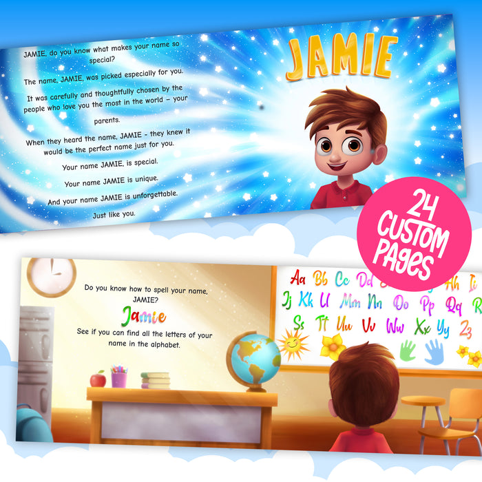 Special Name Personalized Story Book preview of inside pages