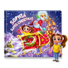 Saves Christmas Personalized Story Book