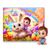 Front Cover of Babies First Easter keepsake with personalized story