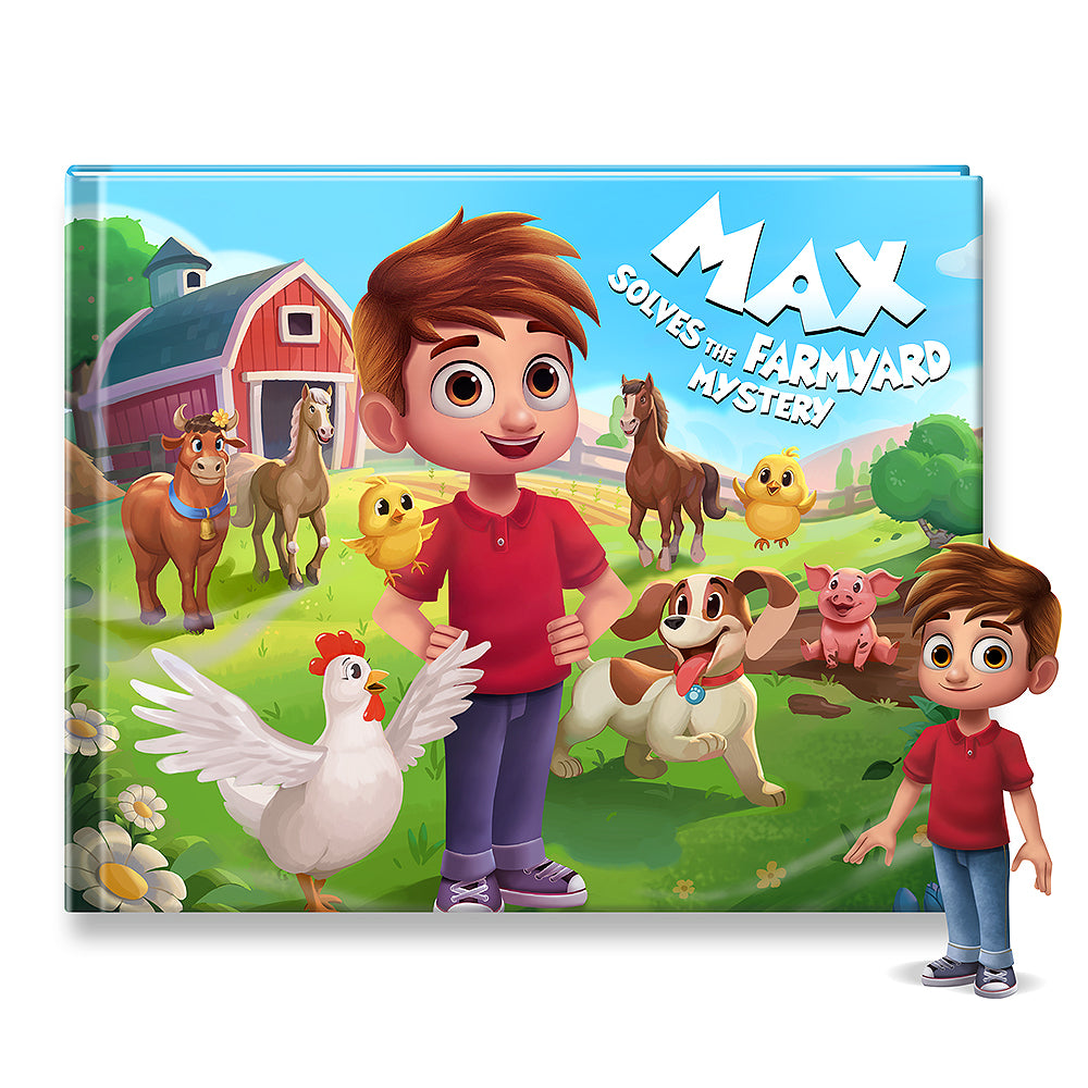 Bauernhof-Geheimnis – Personalisiertes Kinderbuch