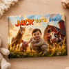 Visits the Farm Personalised Story Book