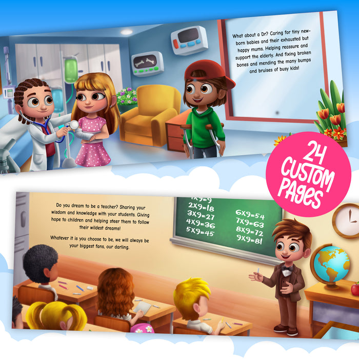 Welcome to the World Personalized Baby Book