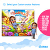 Magical Easter Custom story book inside book preview custom features to your child