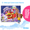 Saves Christmas Personalized Story Book