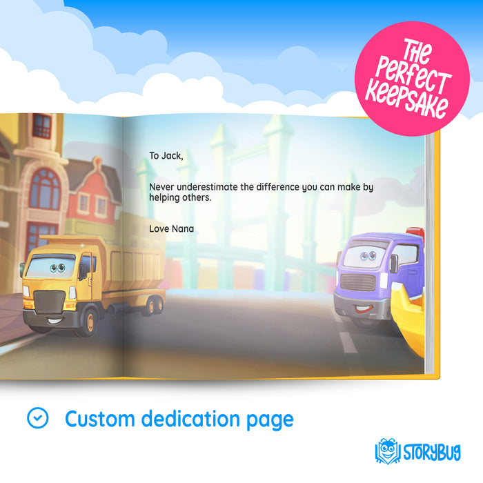 The Little Digger Personalised Story Book