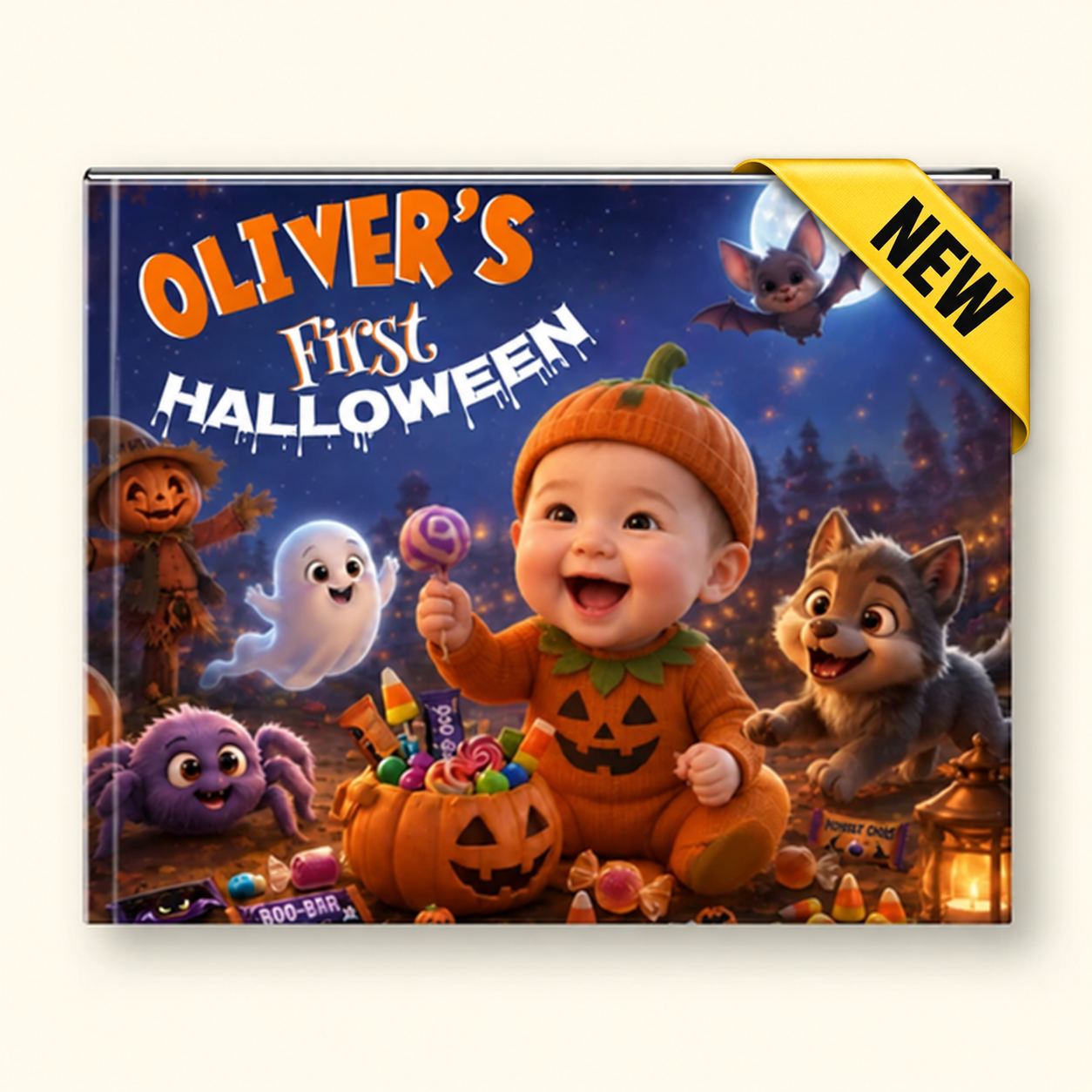 First Halloween Personalised Story Book