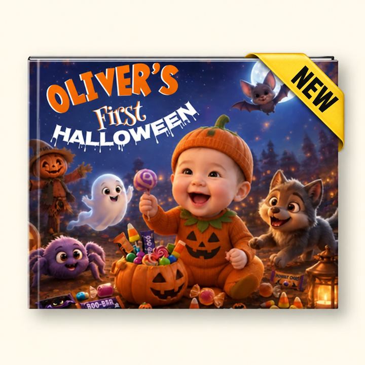 First Halloween Personalized Story Book