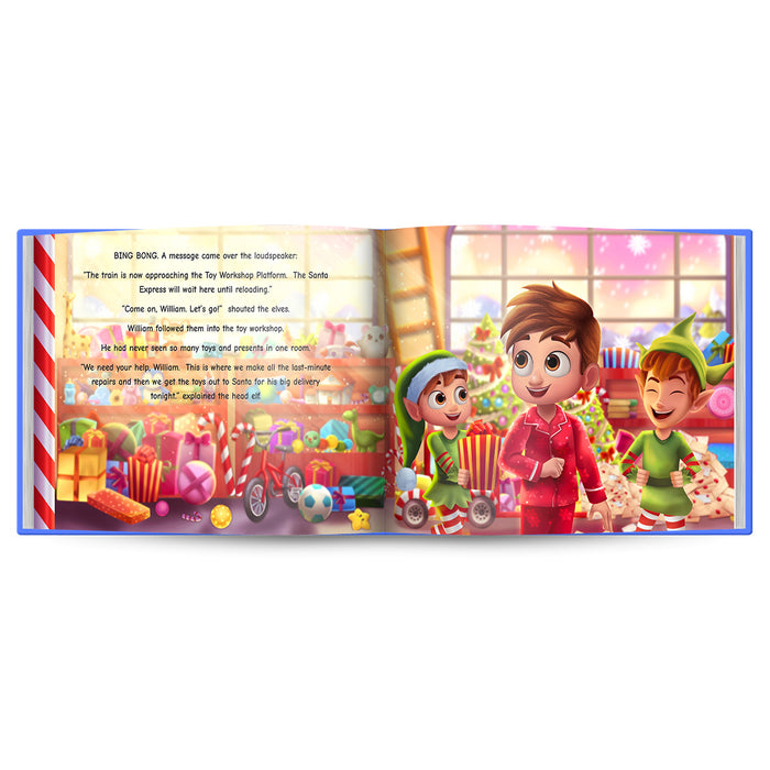 Santa Express Personalized Story Book