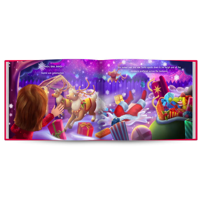 Saves Christmas Personalized Story Book