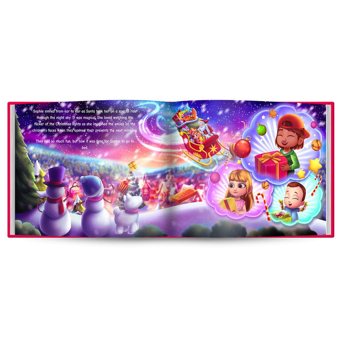 Saves Christmas Personalized Story Book