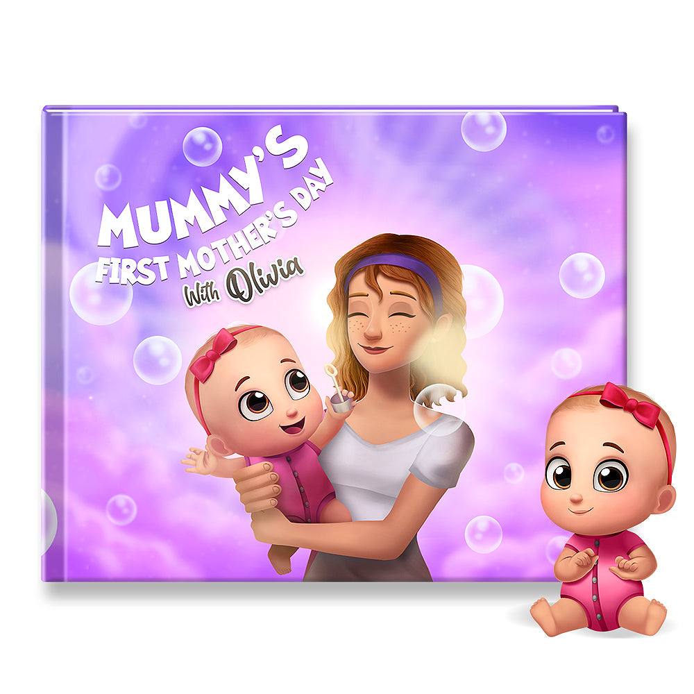 First Mummy's Day custom book cover
