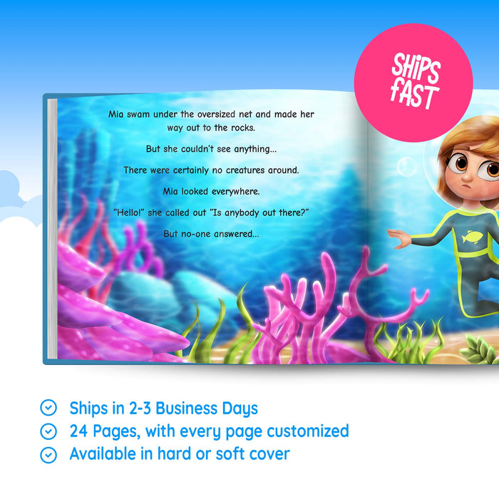 Magical Underwater Adventure Personalised Children's Story book