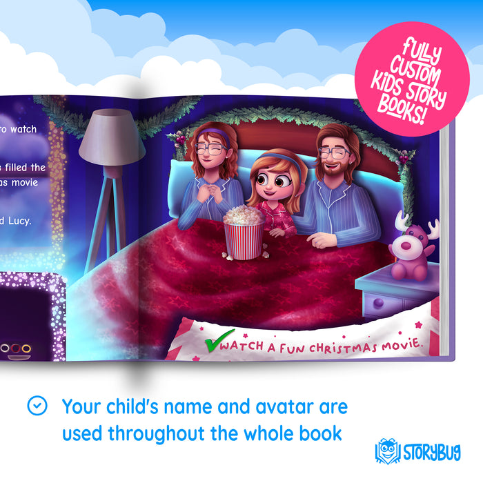 Personalised The Night Before Christmas Story Book