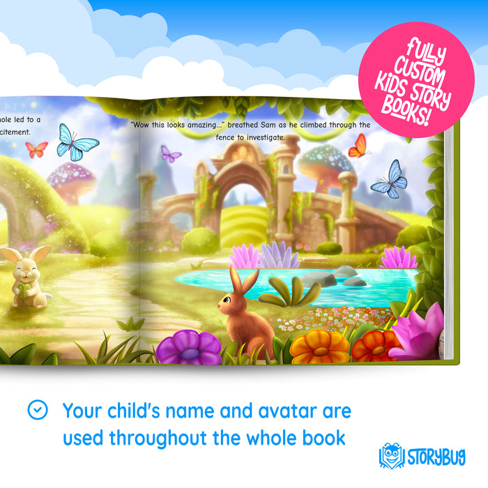 Magical Easter Custom story book preview of story