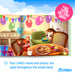 Personalized first birthday storybook example of custom artwork
