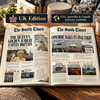 The Milestone Edition: Personalised Birthday Newspaper Book